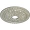 Ekena Millwork Warsaw Ceiling Medallion (Fits Canopies up to 3 1/2"), 18"OD x 3 1/2"ID x 1 3/8"P, Flash Copper CM18WAFCS - alternate 3